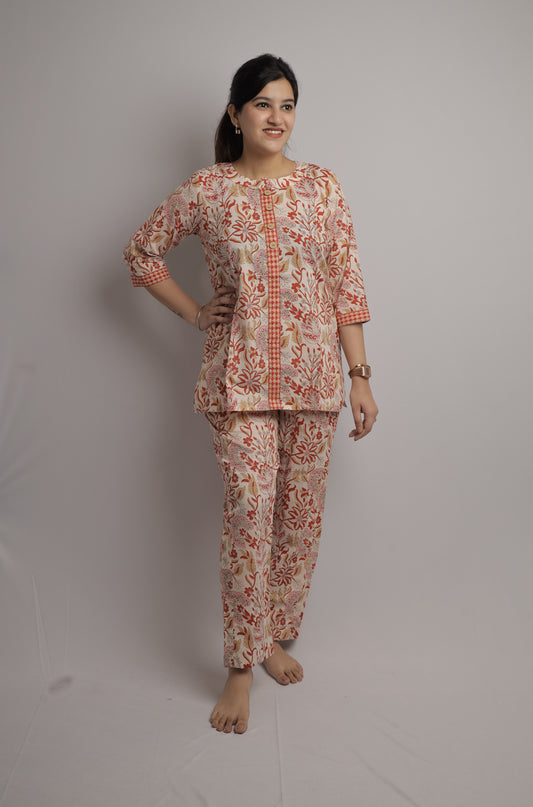 Baitha Collar Co-ord Set