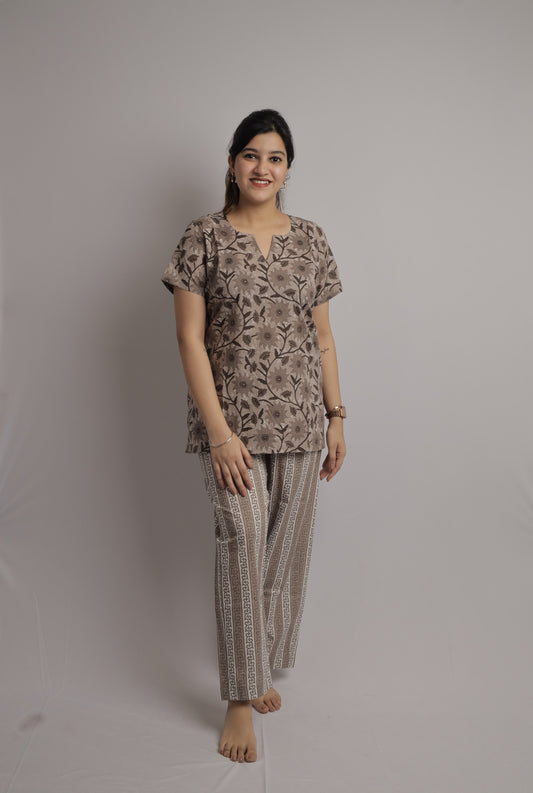 Earth Petal Co-ord Set