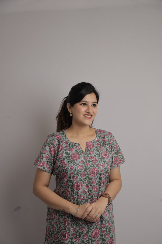 Floral Weave Co-ord Set