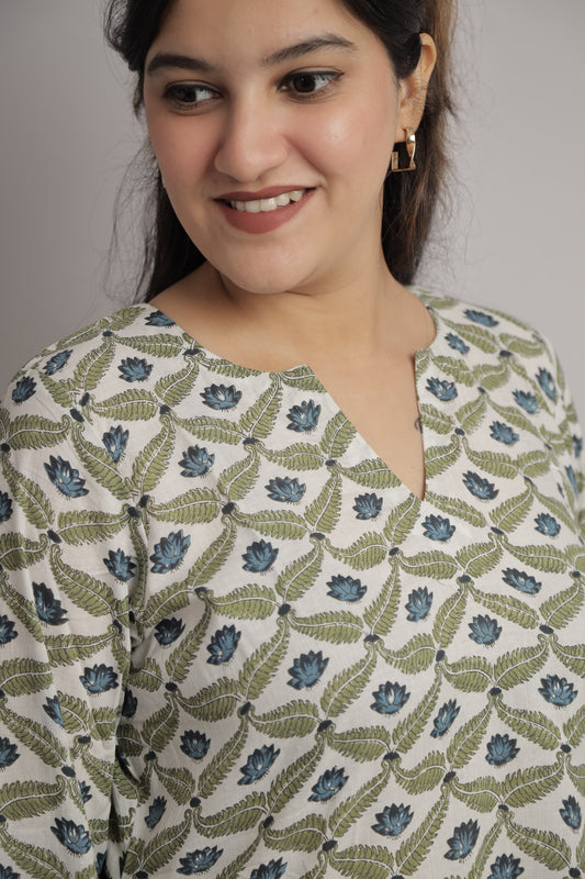 Lotus Floral Co-ord Set