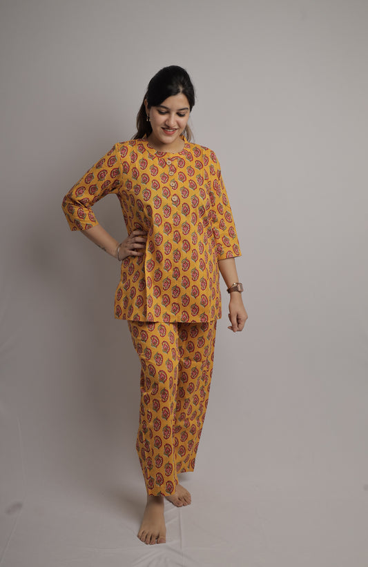 Paisley Baitha Collar Co-ord Set