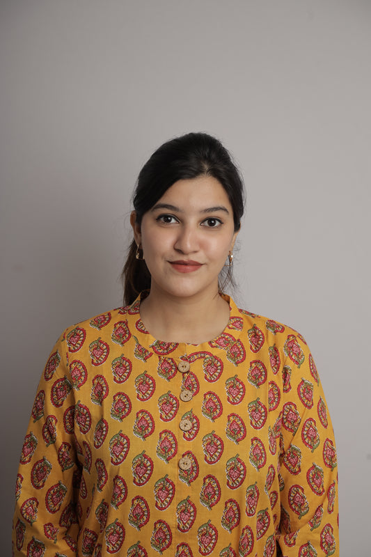 Paisley Baitha Collar Co-ord Set