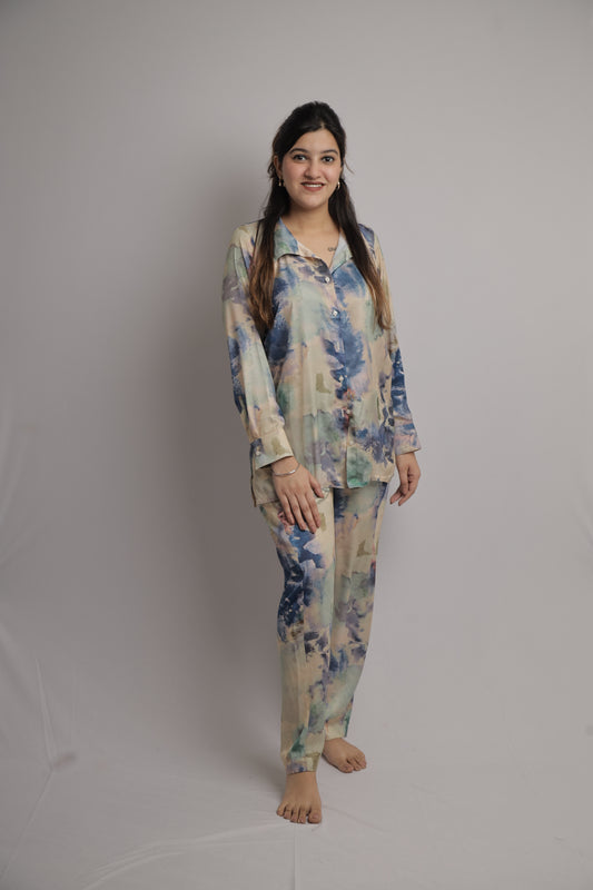 Aqua Marbel Co-ord Set