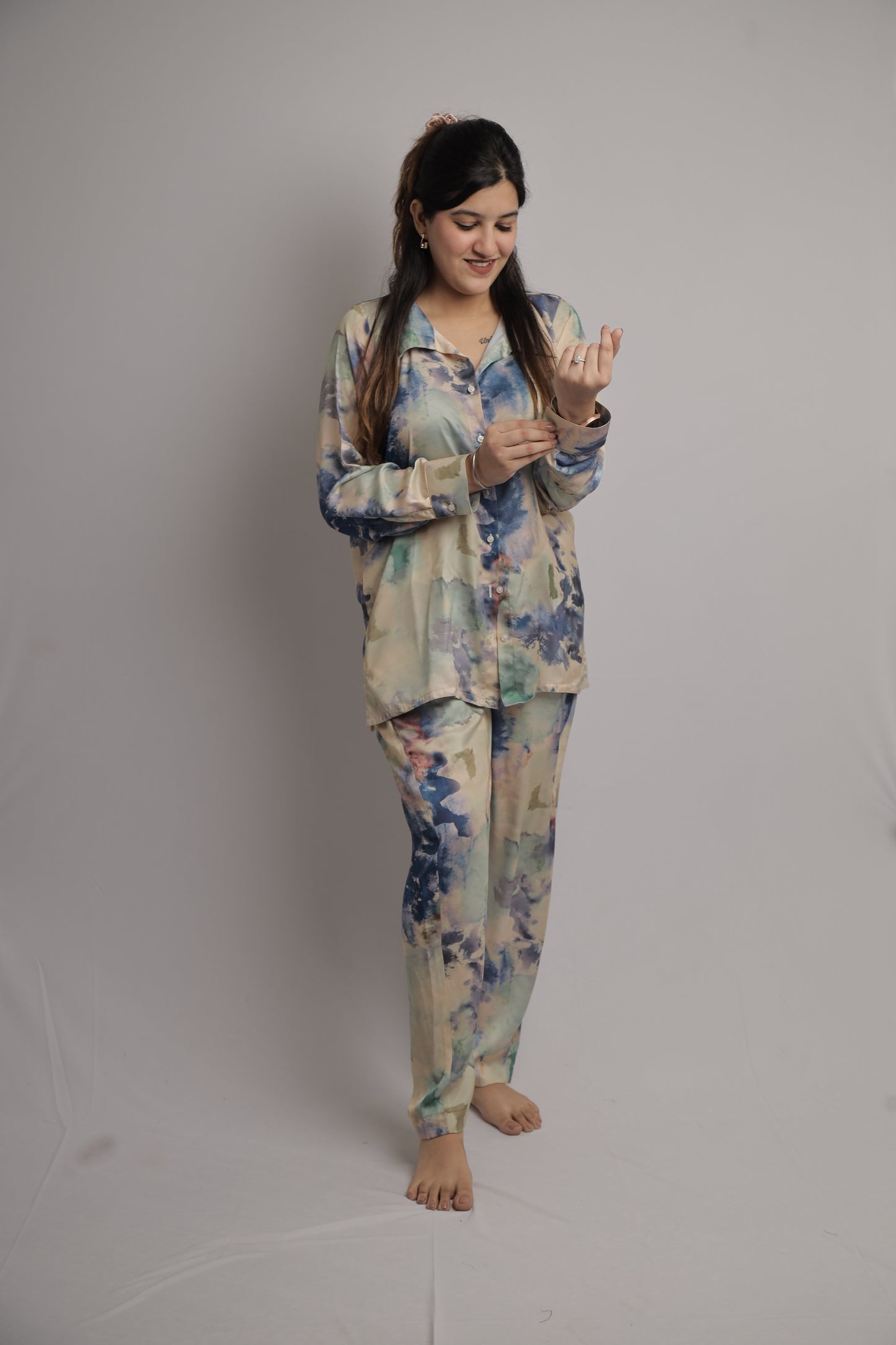Aqua Marbel Co-ord Set