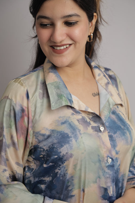 Aqua Marbel Co-ord Set