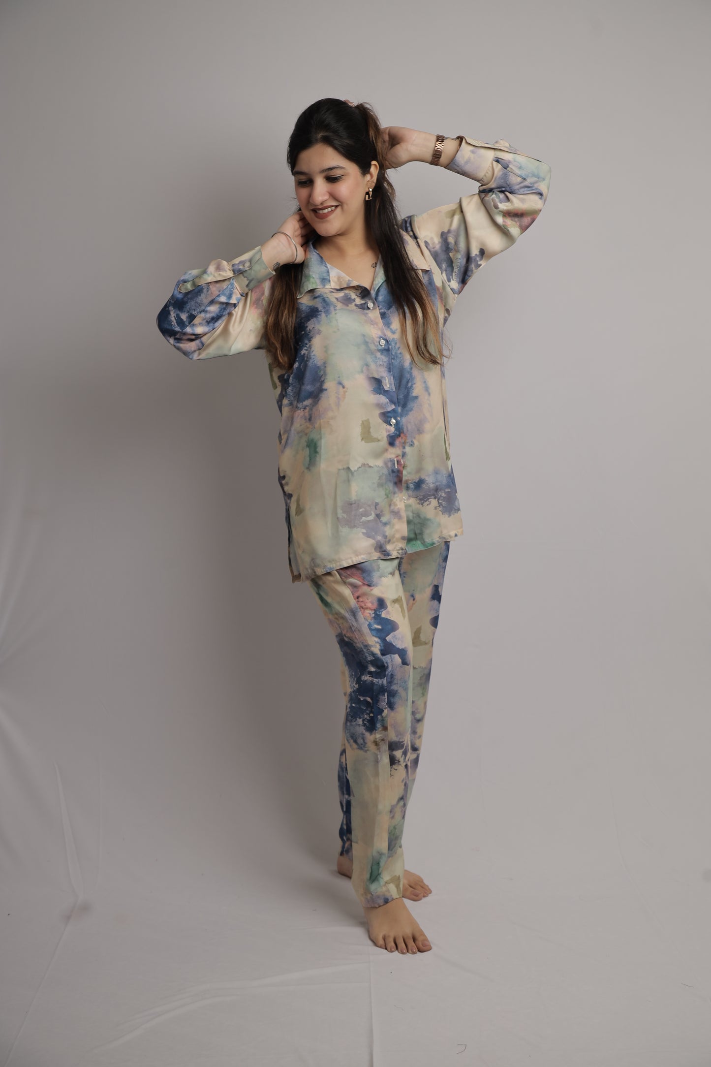 Aqua Marbel Co-ord Set