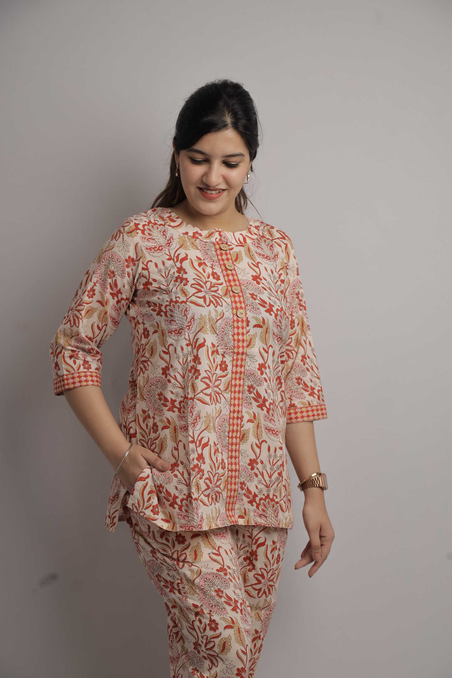 Baitha Collar Co-ord Set