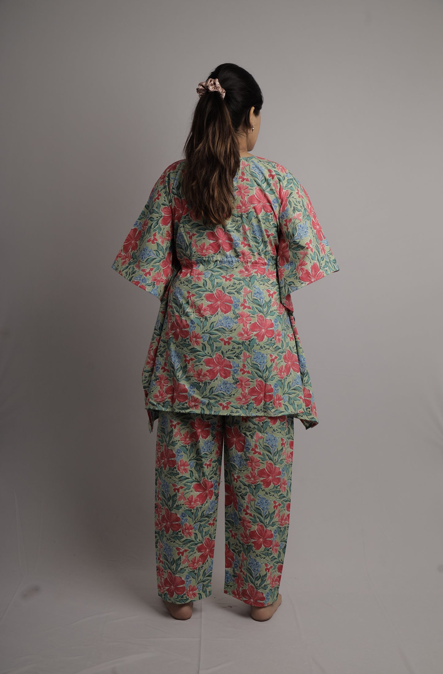 Floral Fiesta Kaftan Co-ord Set