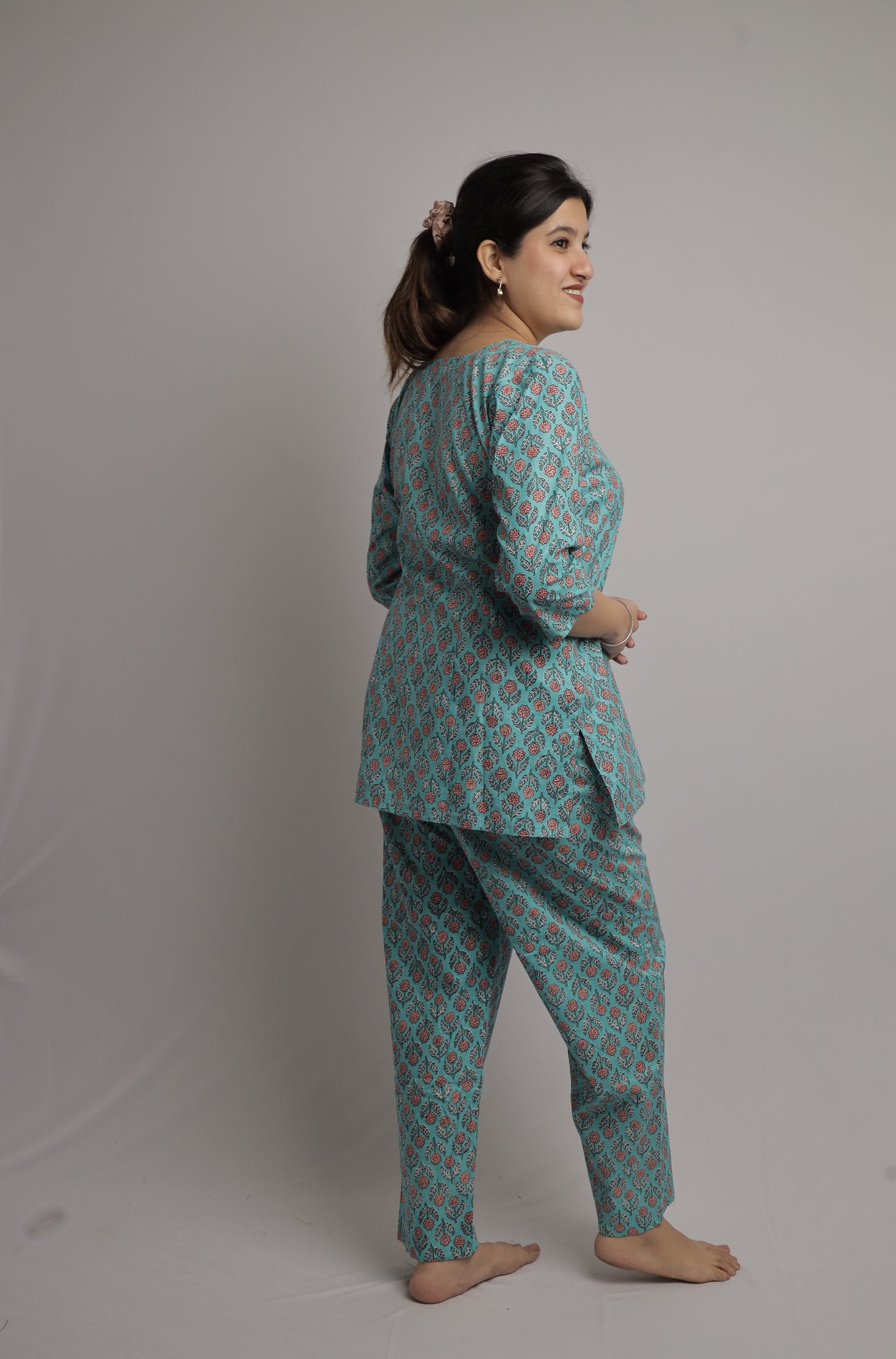 Floral Mint Co-ord Set
