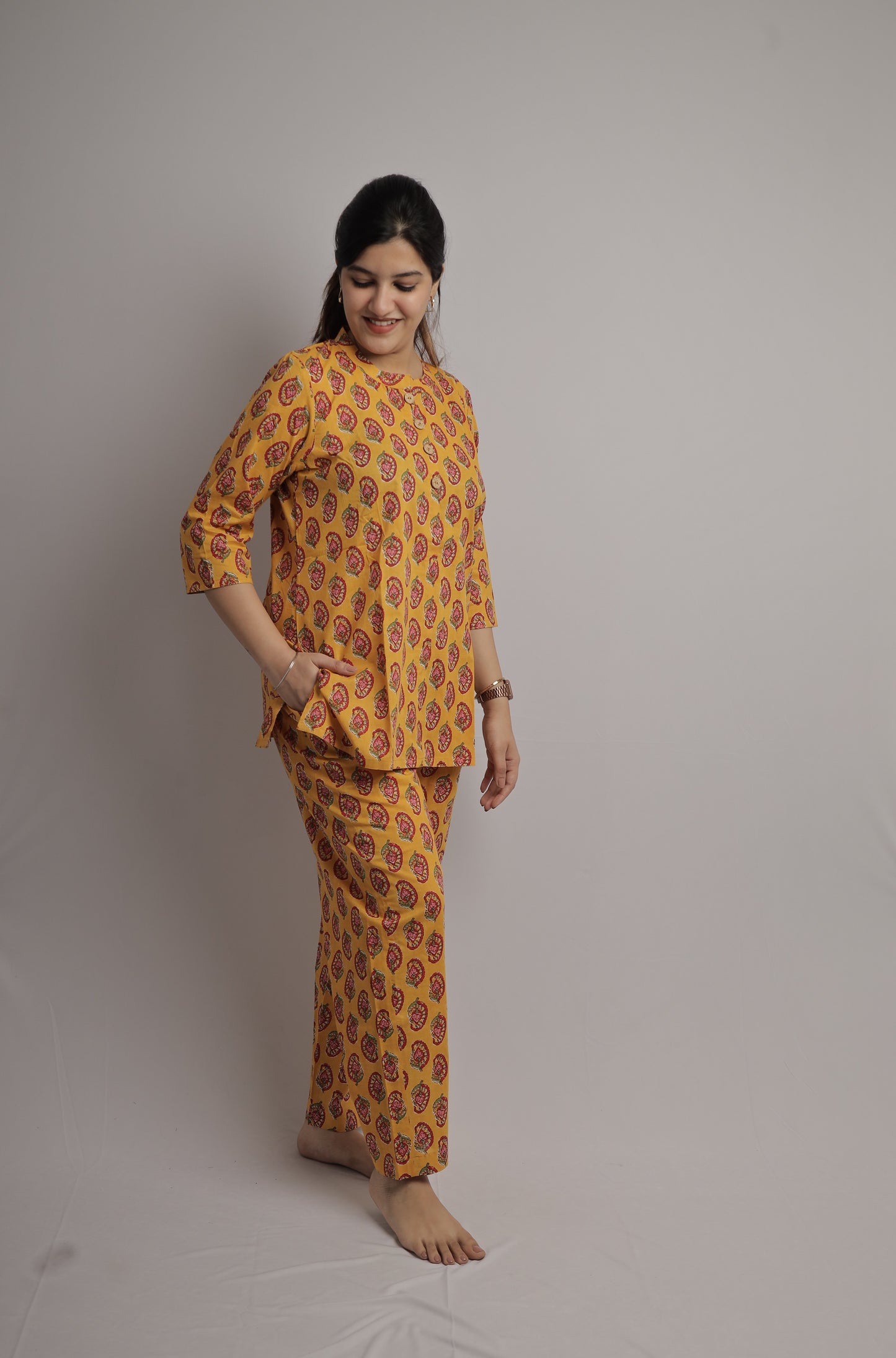 Paisley Baitha Collar Co-ord Set