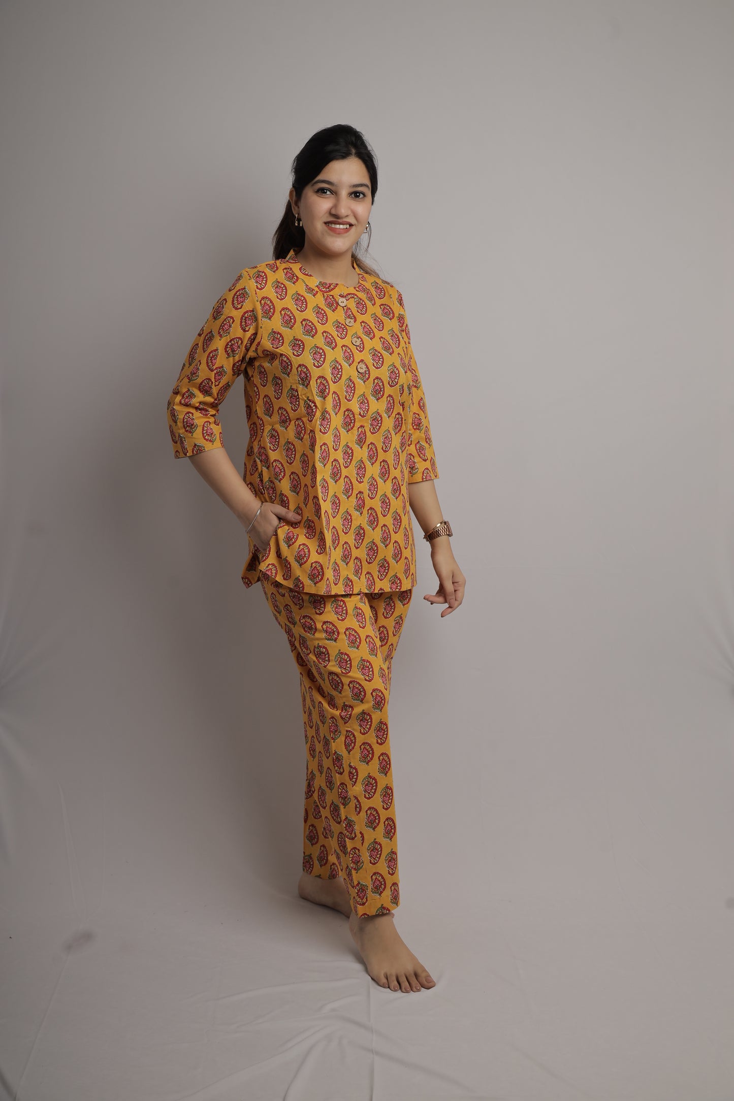 Paisley Baitha Collar Co-ord Set
