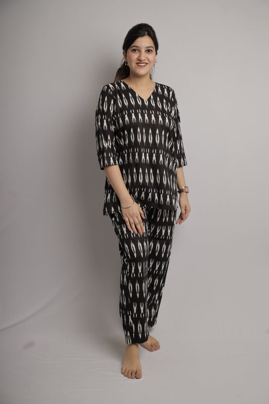 Shadow Ikat Co-ord Set