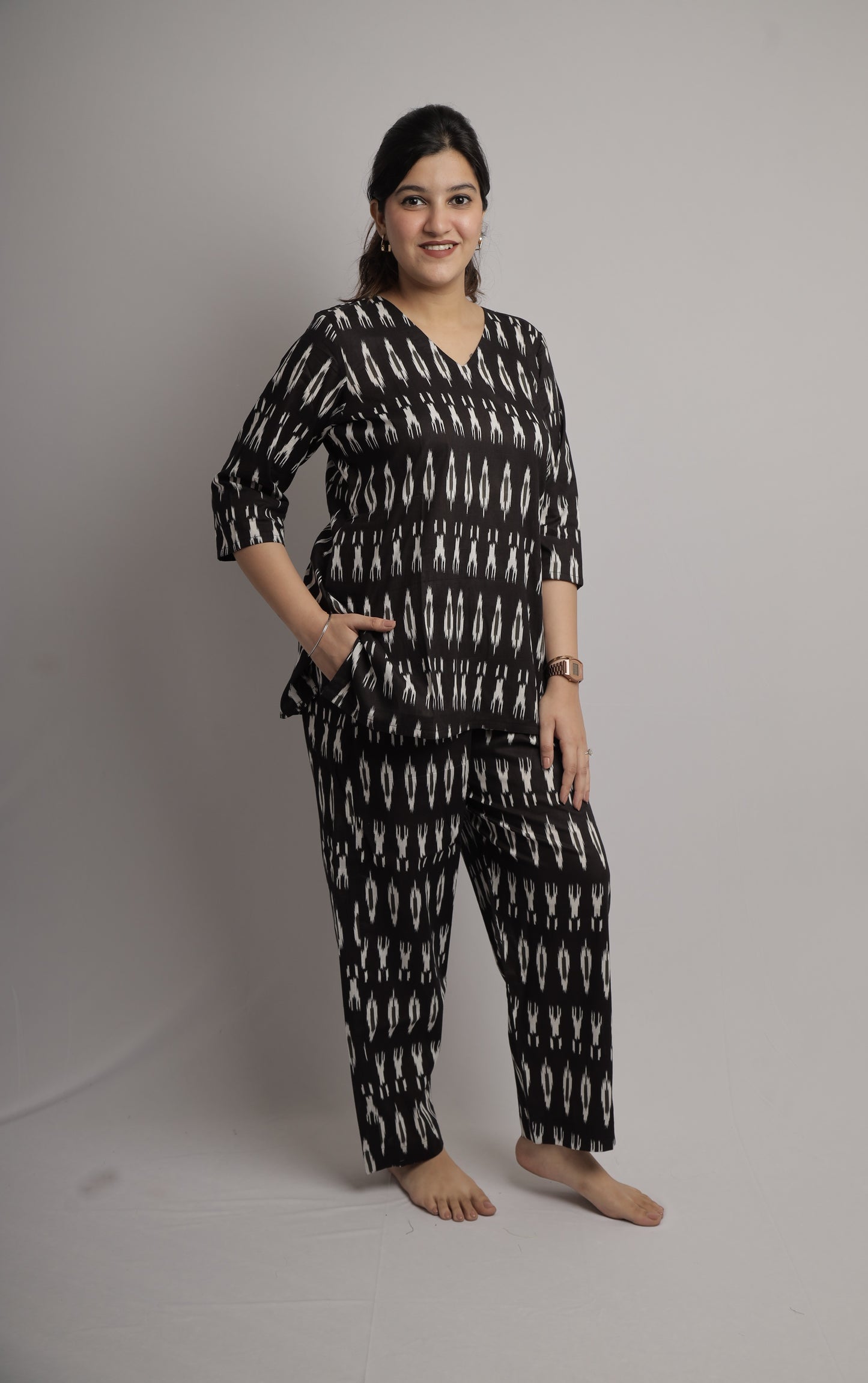 Shadow Ikat Co-ord Set