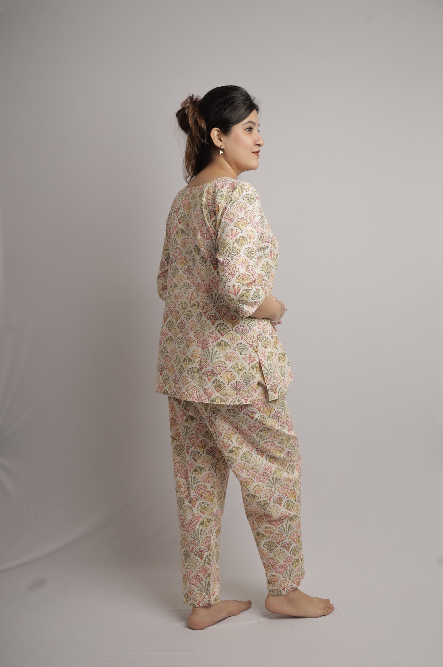 Shell Print Co-ord Set